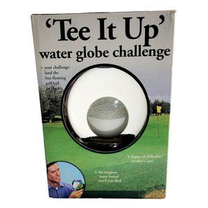Tee It Up Water Globe Challenge New Old Stock From 2003